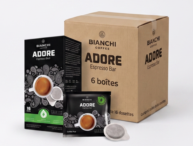 Dosettes ESE Bianchi Adore Espresso Bar – Bianchi Adore Espresso Bar ESE coffee pods | Di Napoli Caffè