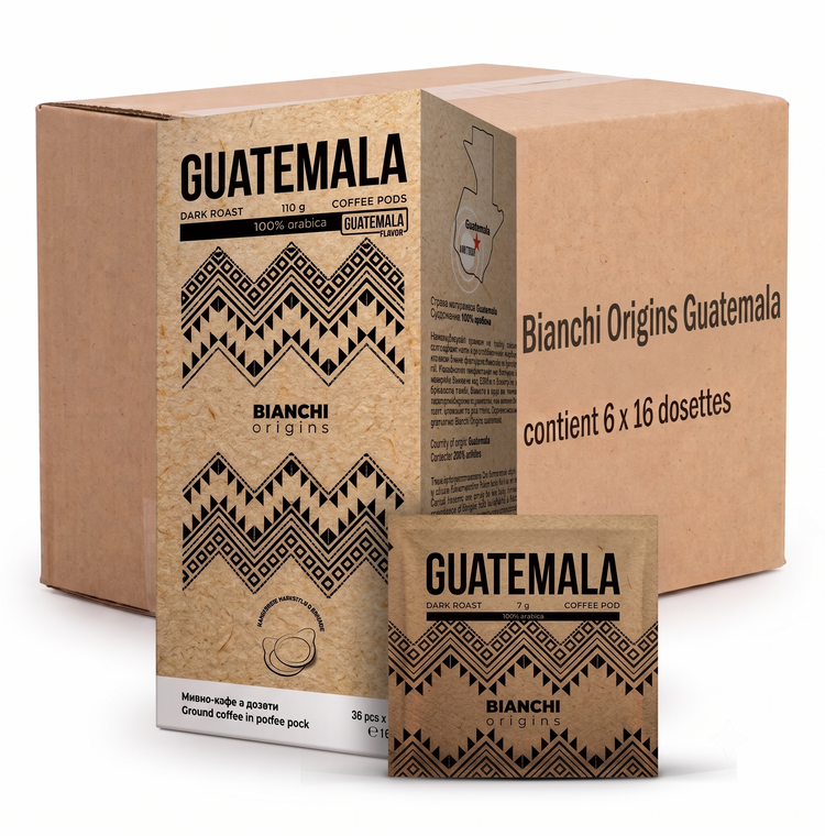 Dosettes ESE Bianchi Origins Guatemala – Bianchi Origins Guatemala ESE coffee pods | Di Napoli Caffè