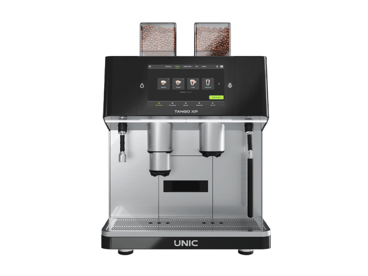 Machine à café automatique Unic Tango XP Duo écran 10 pouces – Unic Tango XP Duo 10 inch touchscreen superautomatic | Di Napoli Caffè
