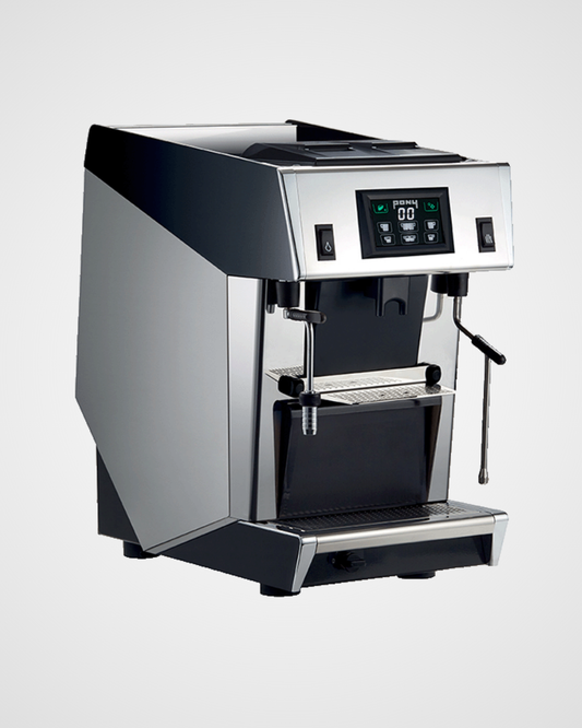Machine espresso professionnelle Pony 2 dosettes ESE pour bureau – Pony 2 ESE pod commercial espresso machine for office | Di Napoli Caffè
