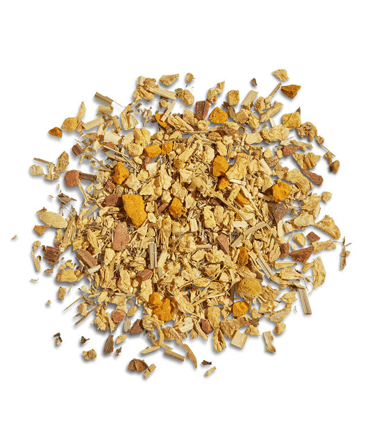 Mighty Leaf — Tisane curcuma et gingembre biologique, caisse de 100 sachets