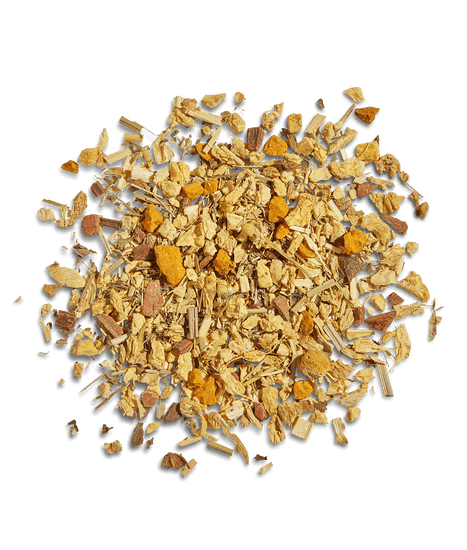 Mighty Leaf — Tisane curcuma et gingembre biologique, caisse de 100 sachets
