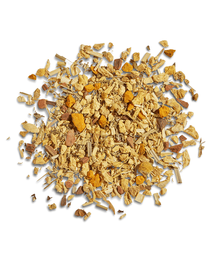 Mighty Leaf — Tisane curcuma et gingembre biologique, caisse de 100 sachets