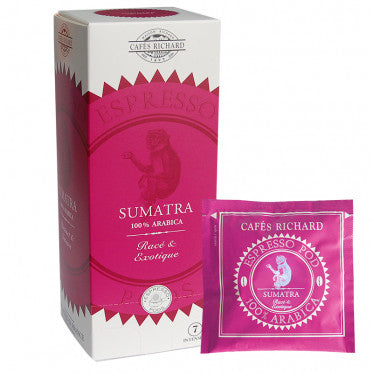 Café pods Richard - Sumatra (25 dosettes)