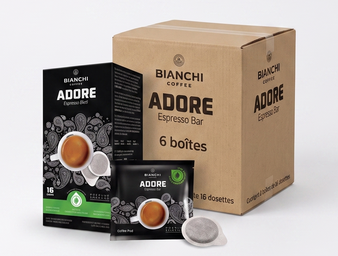 Dosettes ESE Bianchi Adore Espresso Bar – Bianchi Adore Espresso Bar ESE coffee pods | Di Napoli Caffè