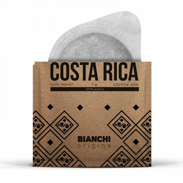 Dosette ESE Bianchi Origins Costa Rica 100 % arabica – Bianchi Origins Costa Rica ESE coffee pod | Di Napoli Caffè