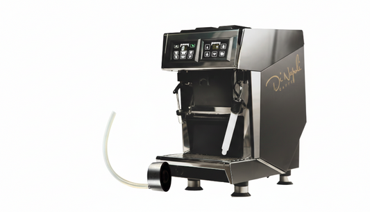 Machine espresso Unic Pony avec entonnoir de nettoyage – Unic Pony espresso machine with cleaning funnel | Di Napoli Caffè