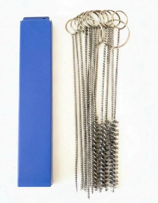 Kit de brosses nettoyage mousseur à lait – Milk frother steam wand cleaning brush kit | Di Napoli Caffè
