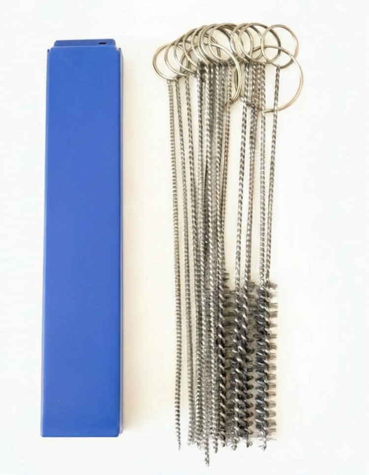 Kit de brosses nettoyage mousseur à lait – Milk frother steam wand cleaning brush kit | Di Napoli Caffè