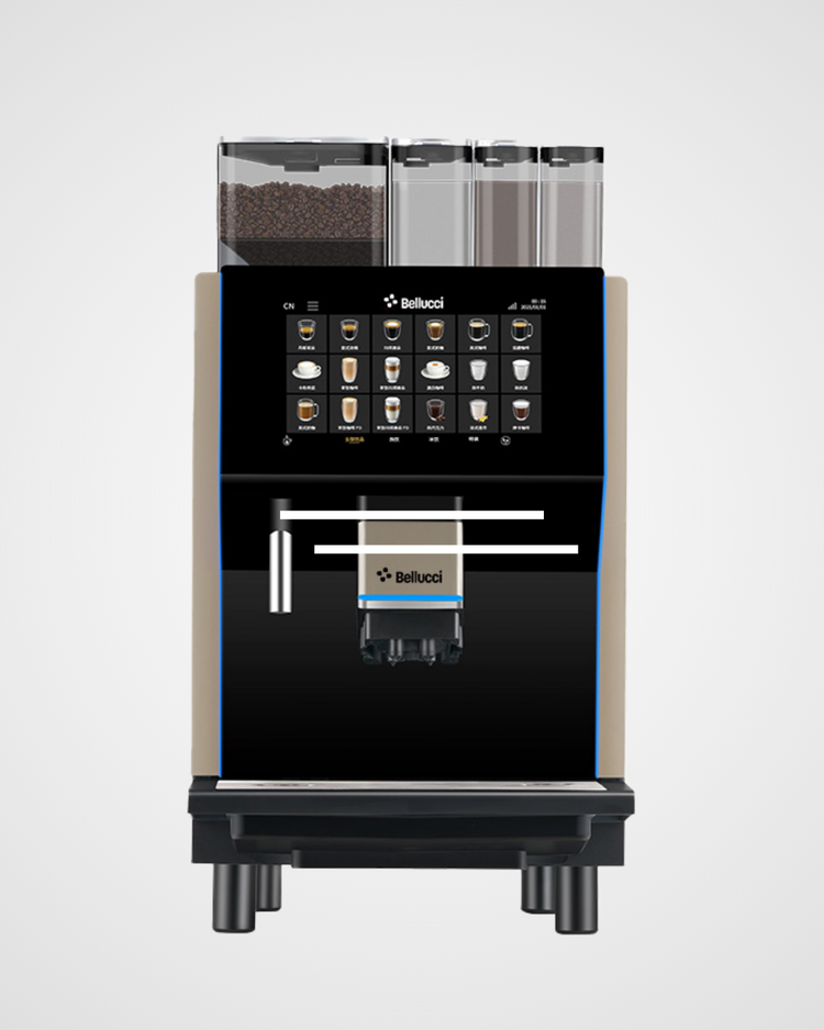 Machine à café automatique Bellucci Caffè Bar pour bureau – Bellucci Caffè Bar bean to cup office coffee machine | Di Napoli Caffè