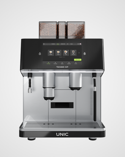 Machine à café automatique Unic Tango XP 2 groupes location bureau – Unic Tango XP 2 group automatic coffee machine office rental | Di Napoli Caffè