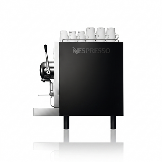 Machine Nespresso Aguila 220 vue de profil – Nespresso Aguila 220 side view | Di Napoli Caffè