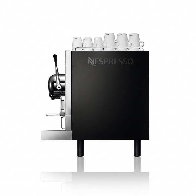 Machine Nespresso Aguila 220 vue de profil – Nespresso Aguila 220 side view | Di Napoli Caffè
