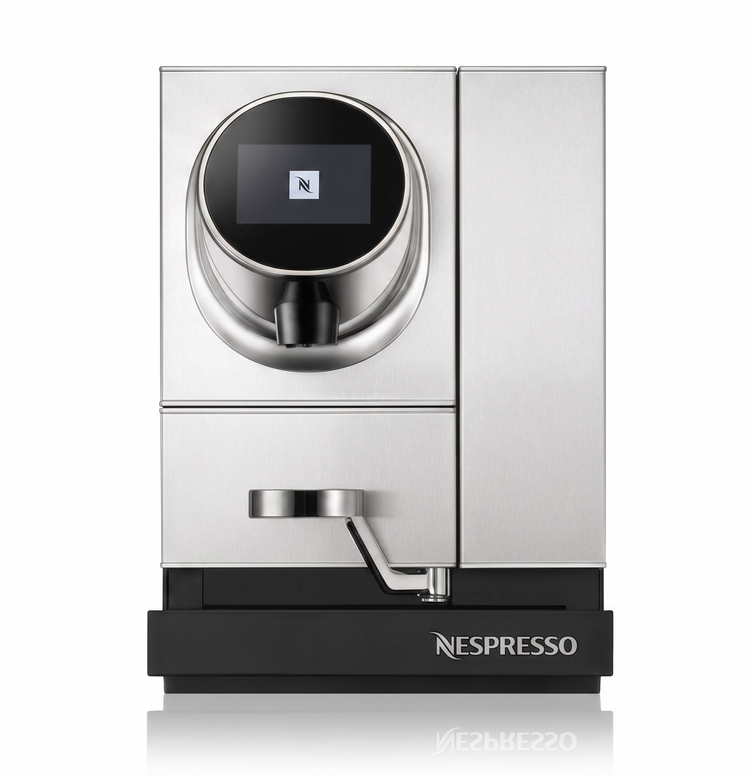 Machine à capsules Nespresso Professional Momento 100 vue de face – Nespresso Professional Momento 100 capsule machine front view | Di Napoli Caffè