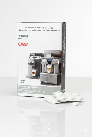 Pastilles dégraissantes machine espresso Saeco Gaggia – Espresso machine degreasing tablets | Di Napoli Caffè