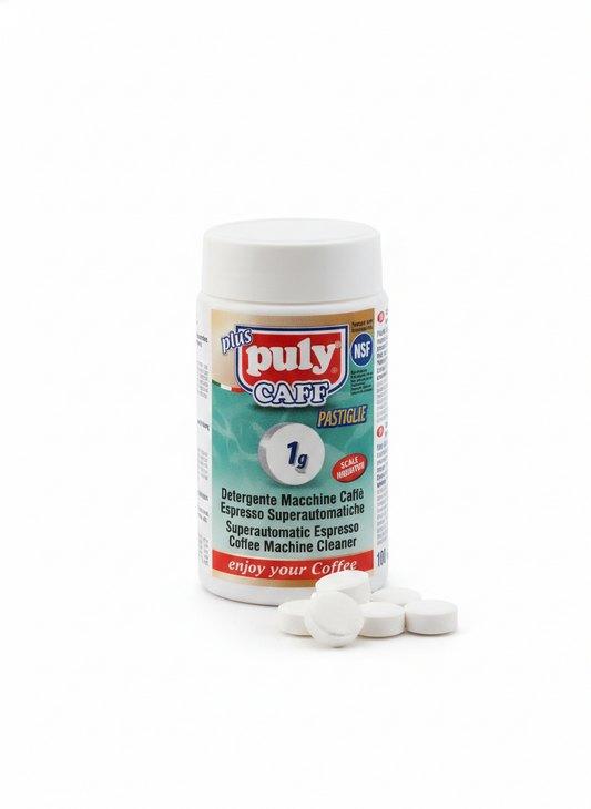 Pastilles de nettoyage Puly Caff machine espresso – Puly Caff espresso machine cleaning tablets | Di Napoli Caffè