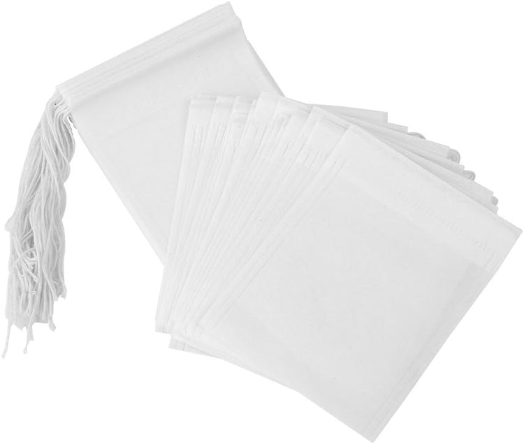 Sachets filtre à thé vides grand format 100 unités – Empty large tea filter bags 100 count | Di Napoli Caffè