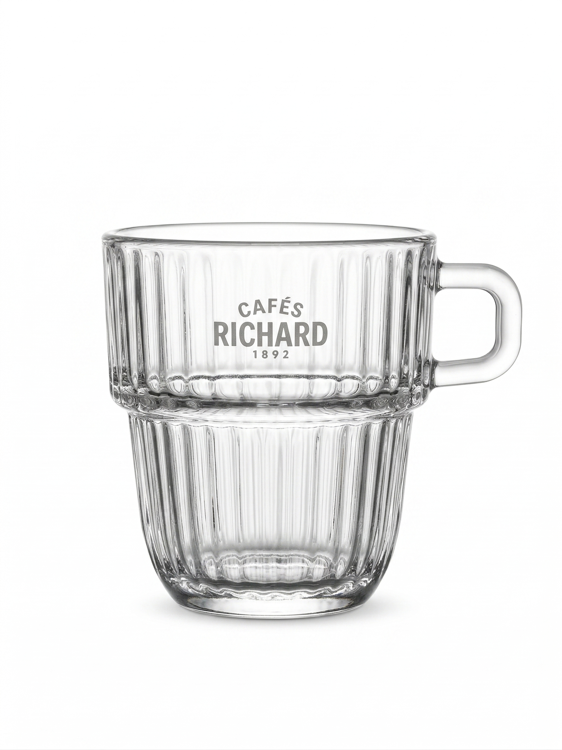 Tasses de comptoir en verre Richard – Richard glass counter cups | Di Napoli Caffè